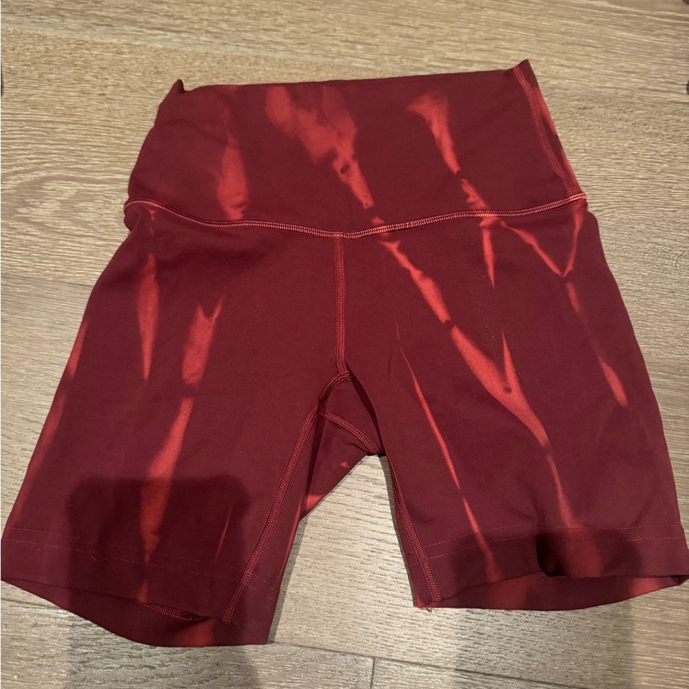 Lululemon tie dye biker short